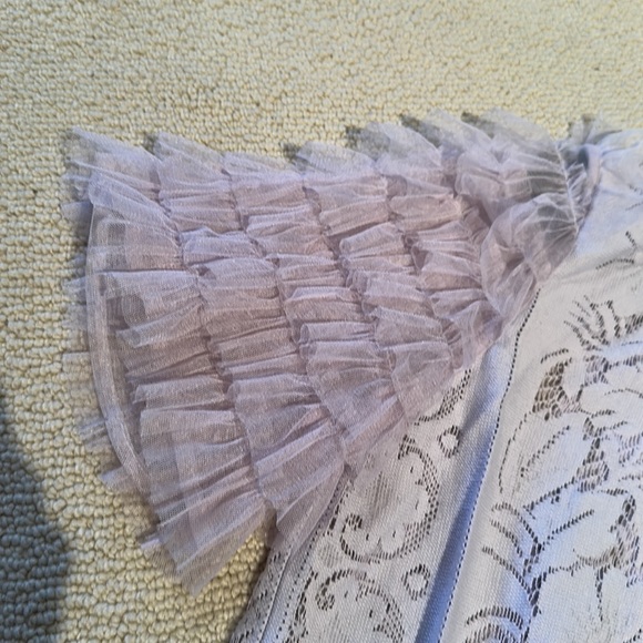 Free People purple cropped blouse size small NEW with TAG - Picture 5 of 10